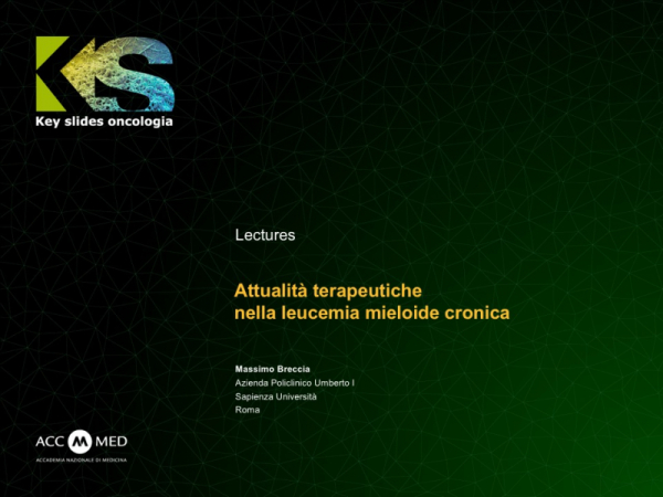 Attualità terapeutiche nella leucemia mieloide cronica