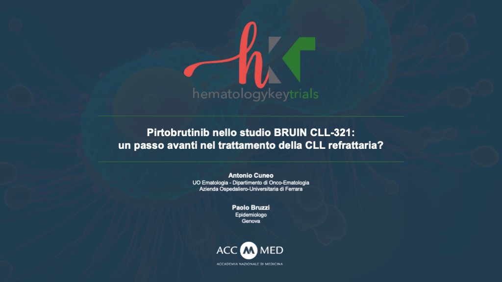 Pirtobrutinib nello studio BRUIN CLL-321: un passo avanti nel trattamento della CLL refrattaria?